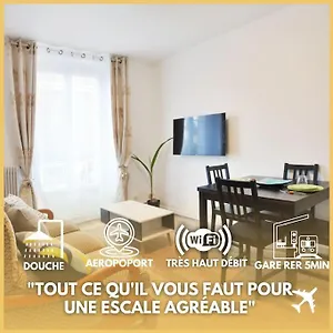  Appartement F2 Proche Gare - 5min Rer Orly 15min